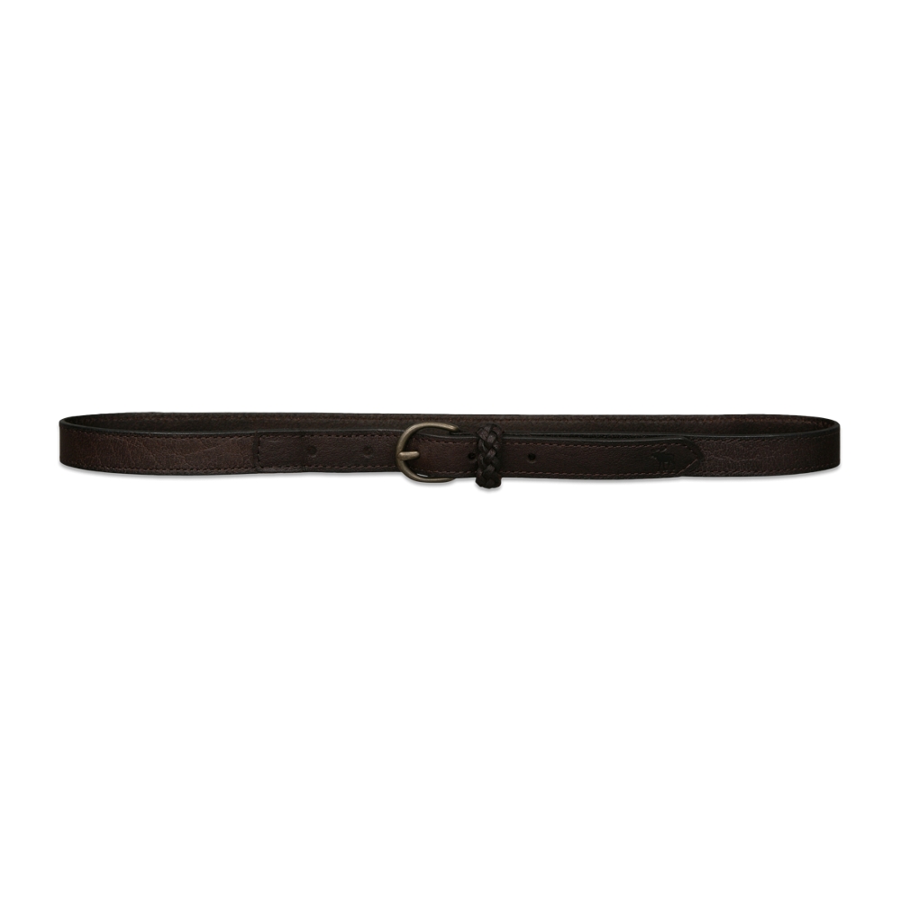 girls skinny leather belt