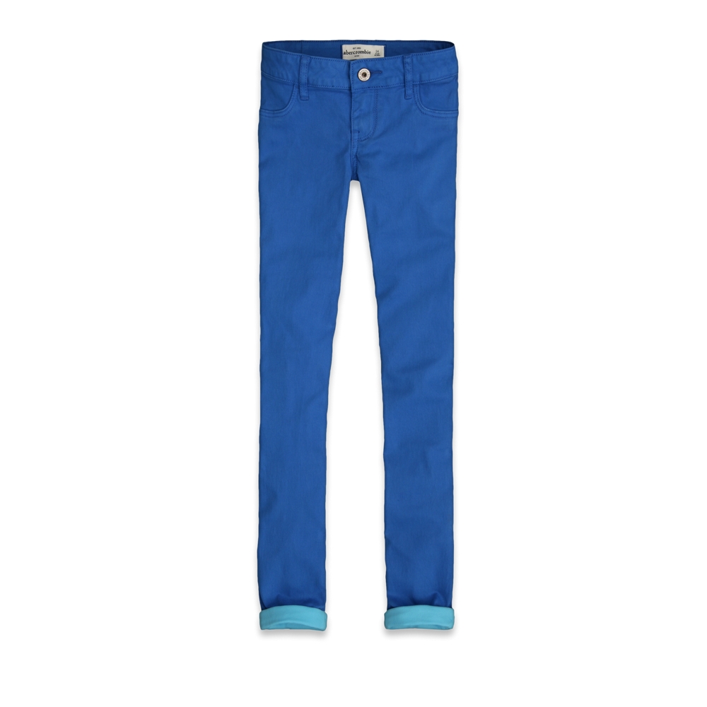 girls a&f super skinny ankle jeans