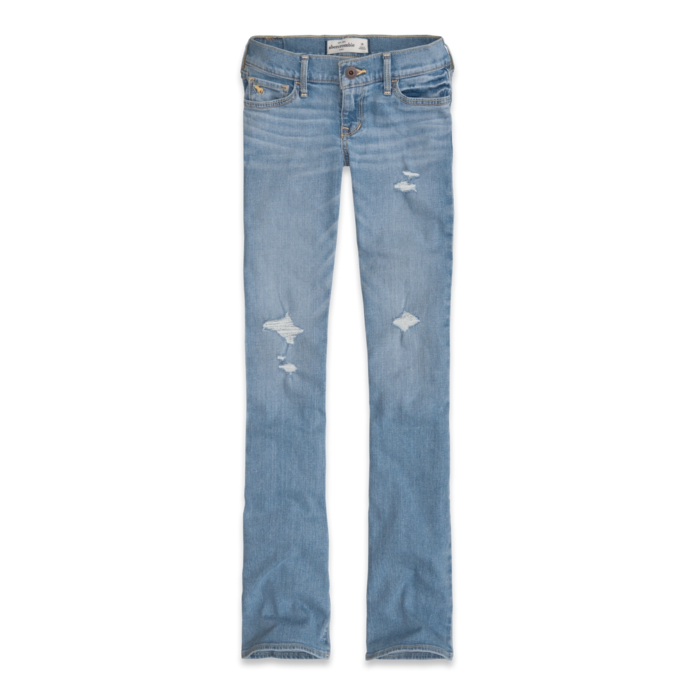 girls a&f boot jeans