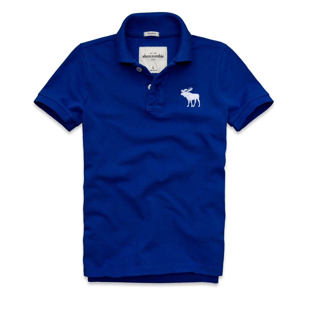guys bald peak polo