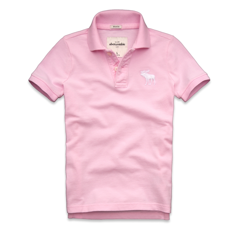 guys bald peak polo