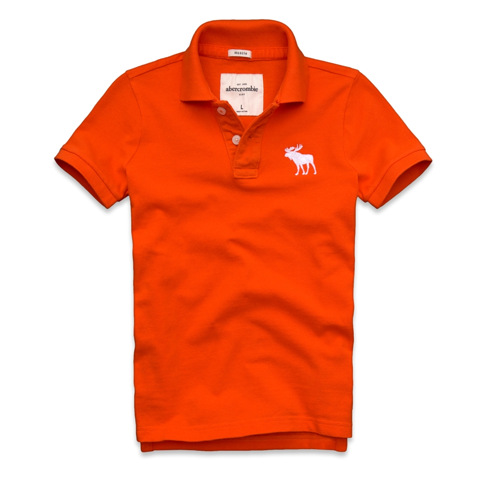 guys bald peak polo