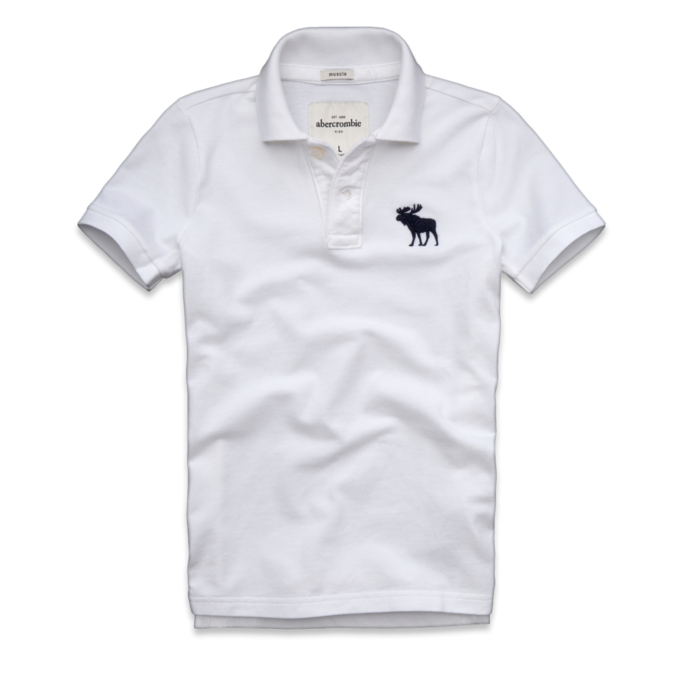guys bald peak polo