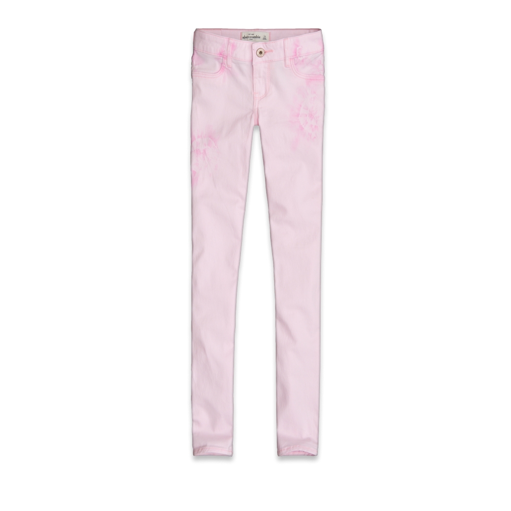 girls a&f super skinny ankle jeans