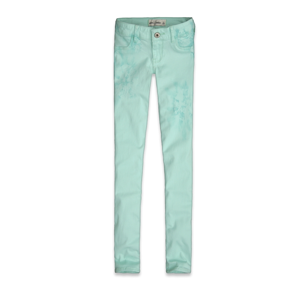 girls a&f super skinny ankle jeans