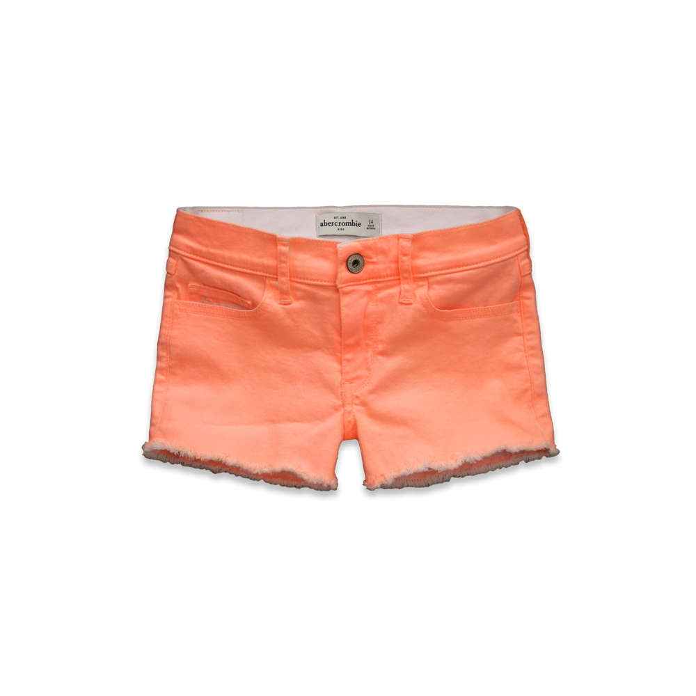 girls a&f high rise shorts