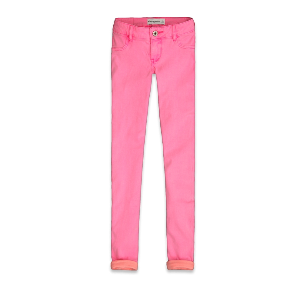 girls a&f super skinny ankle jeans