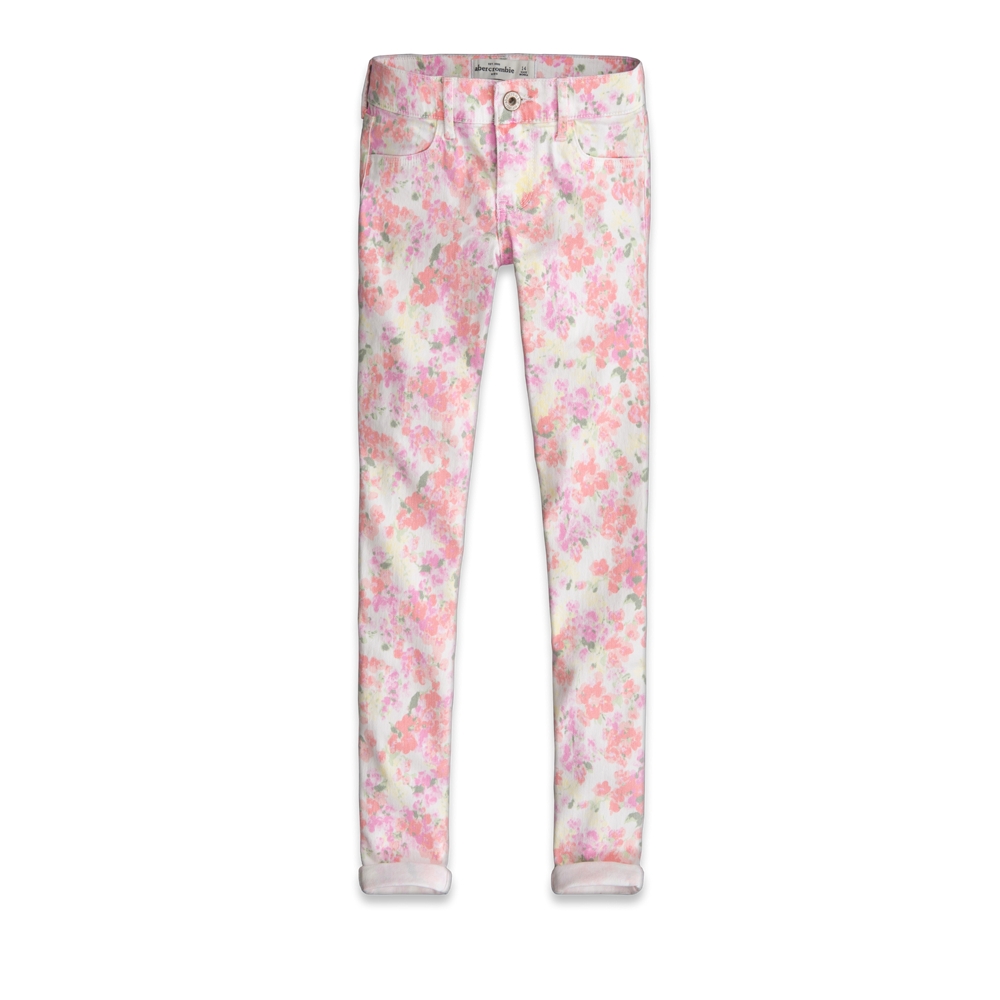 girls a&f super skinny ankle jeans