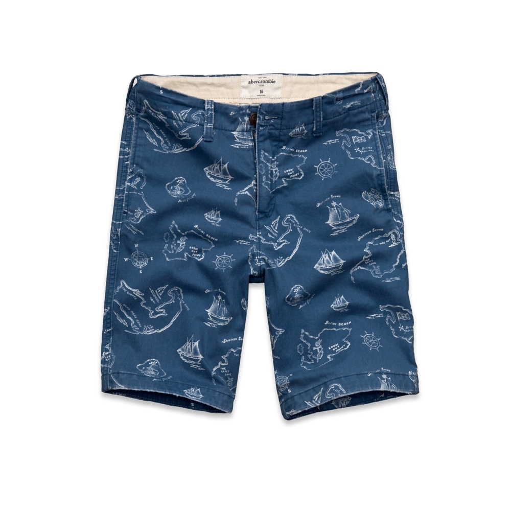 guys a&f classic fit shorts