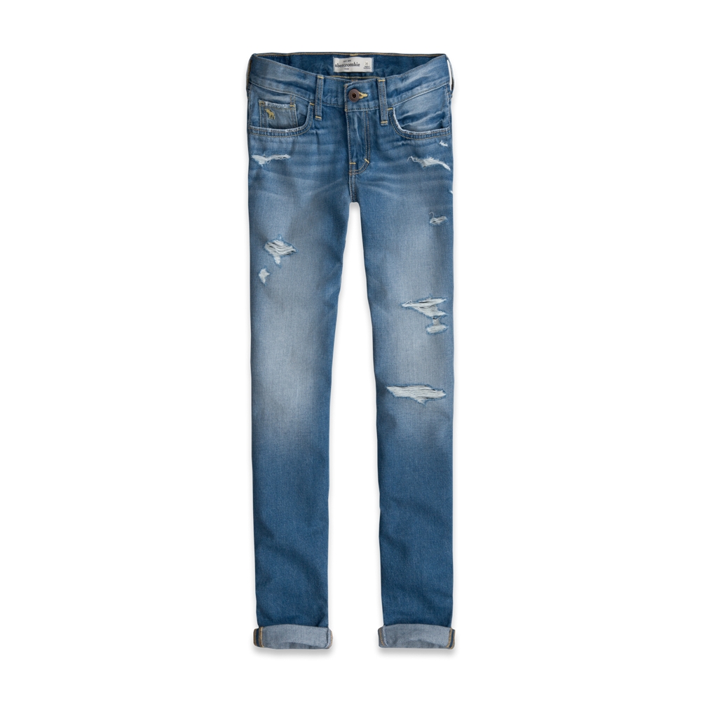 girls a&f boyfriend jeans