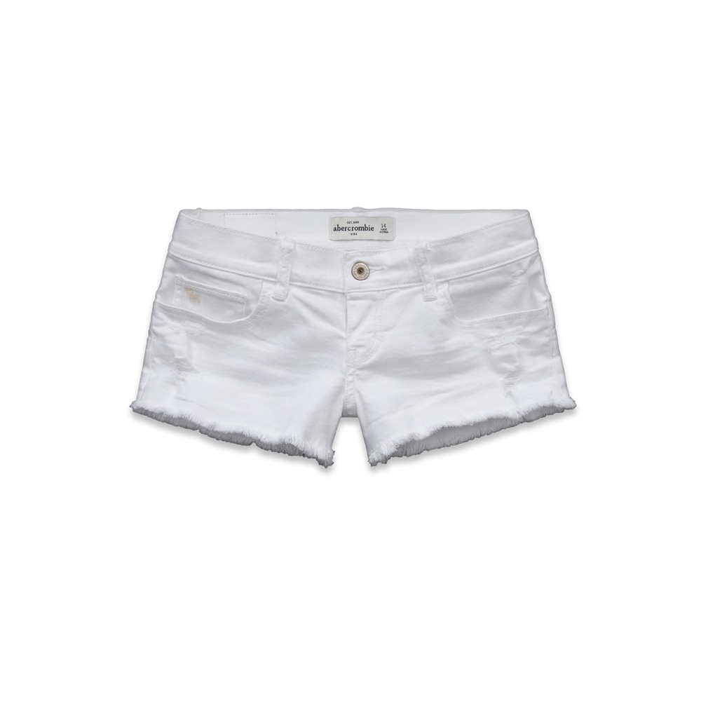 girls a&f low rise shorts