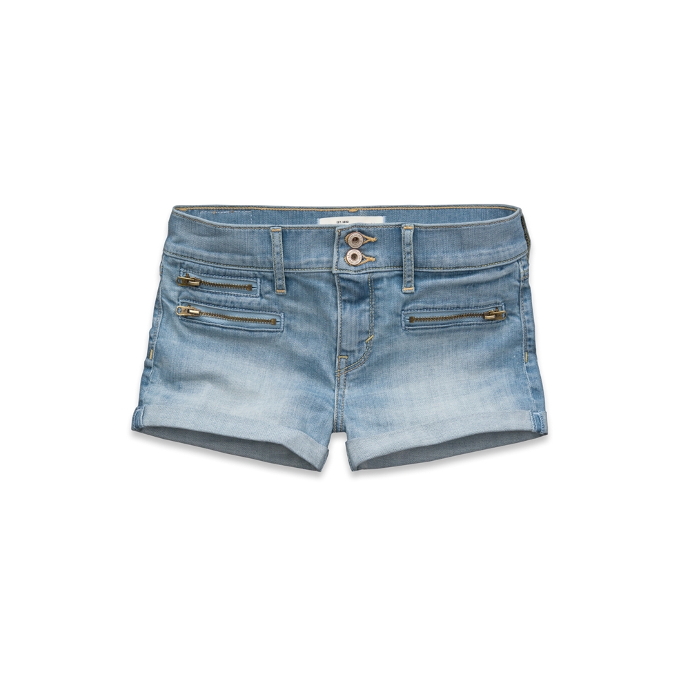 girls a&f super high rise shorts