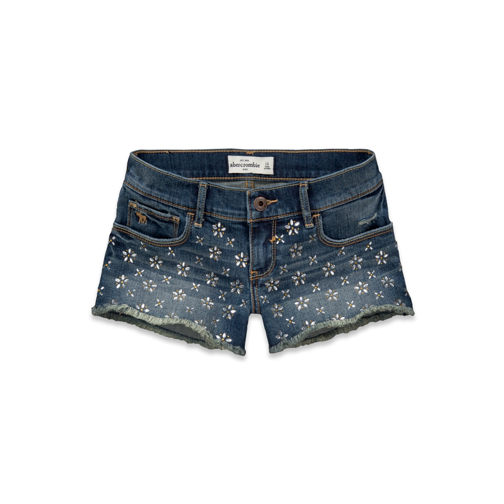 girls a&f low rise shorts
