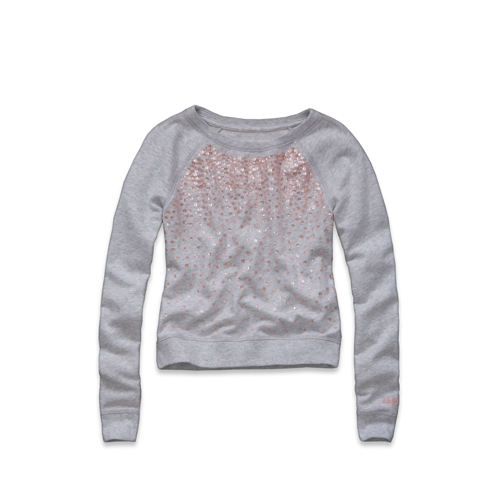 girls audrey shine sweatshirt