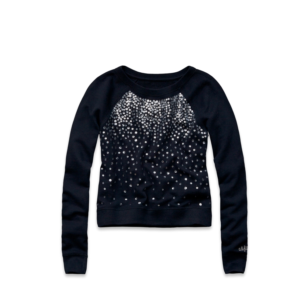 girls audrey shine sweatshirt