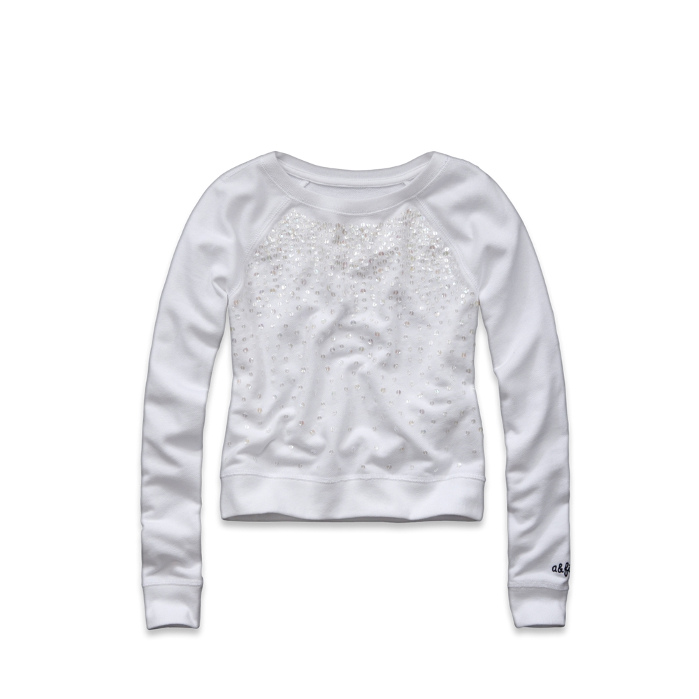 girls audrey shine sweatshirt
