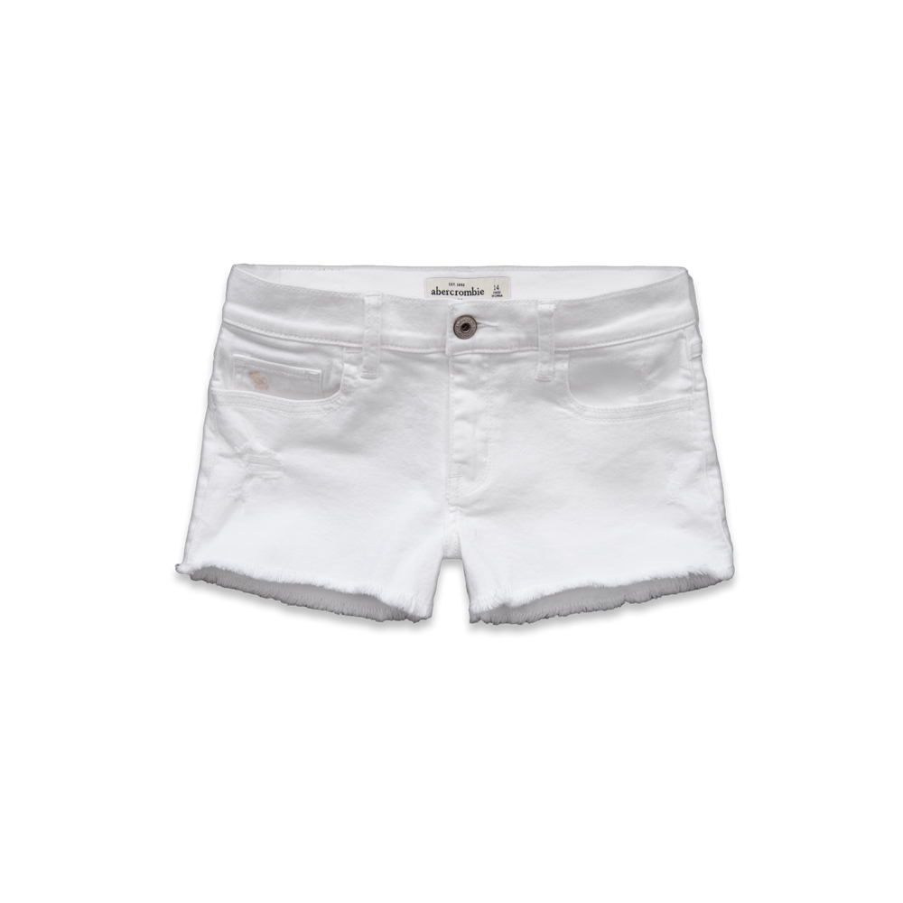 girls a&f high rise shorts