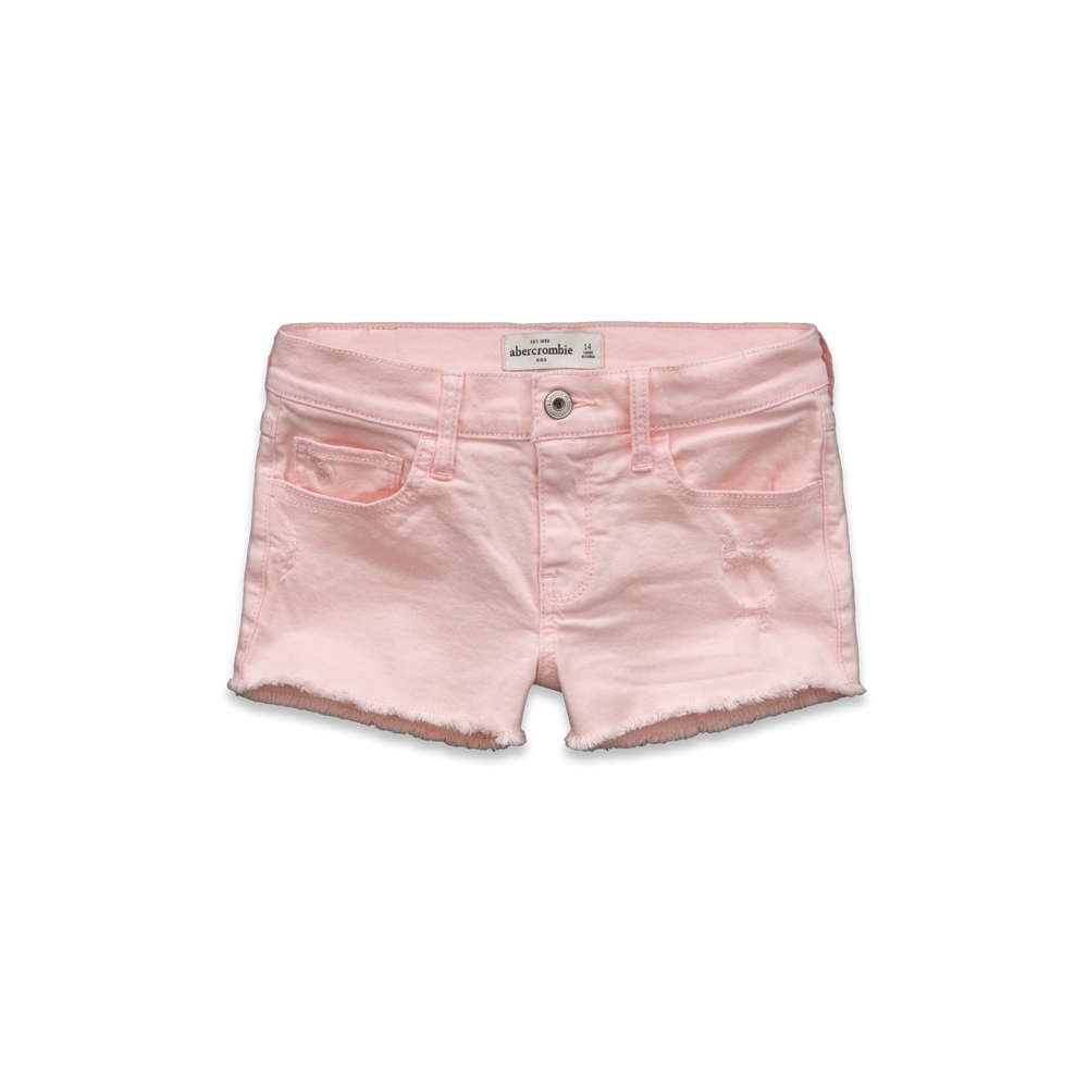 girls a&f high rise shorts