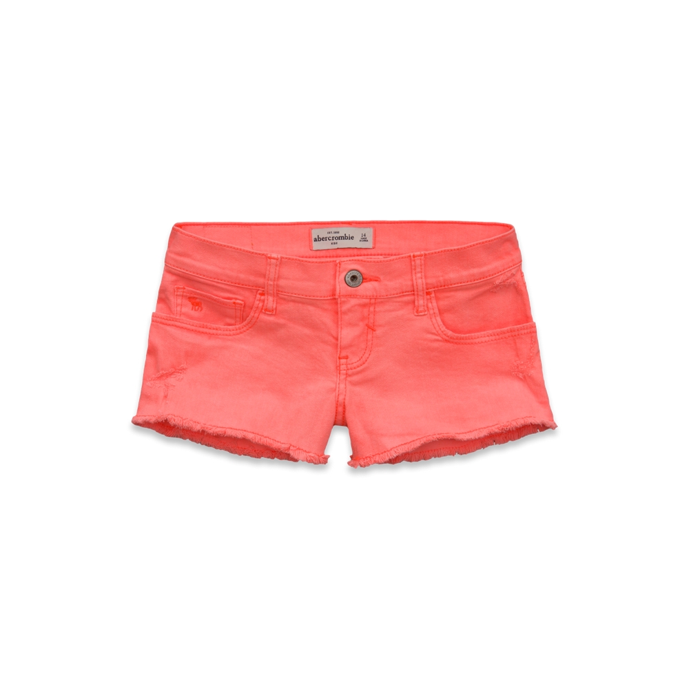 girls a&f low rise shorts