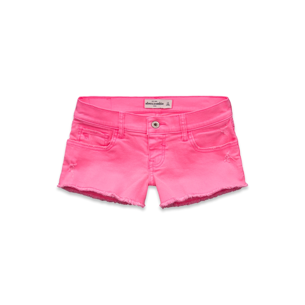 girls a&f low rise shorts