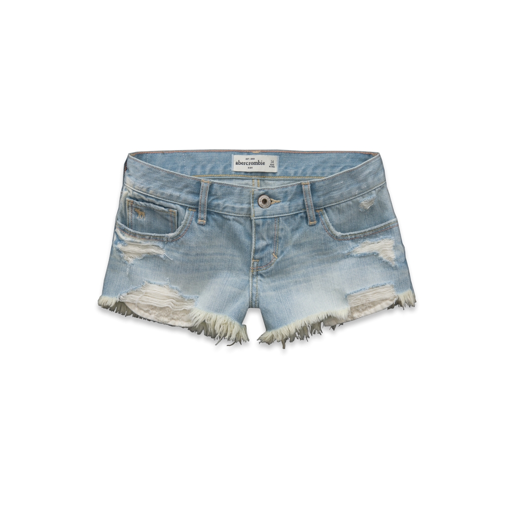 girls a&f low rise shorts