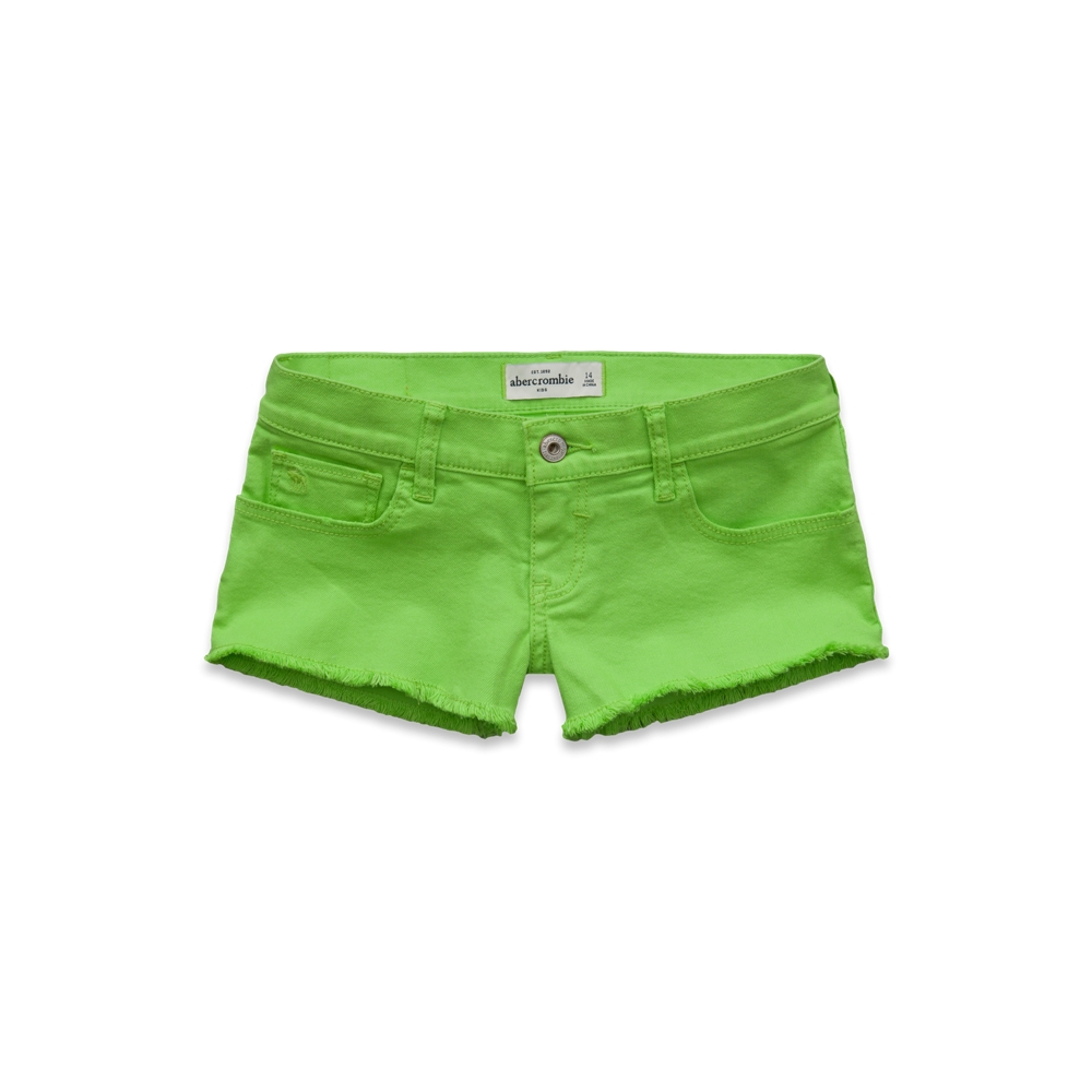 girls a&f low rise shorts