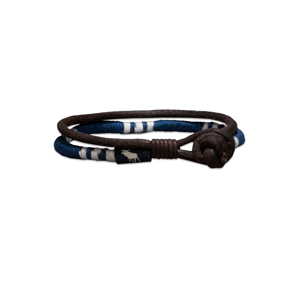 guys vintage wrapped bracelet