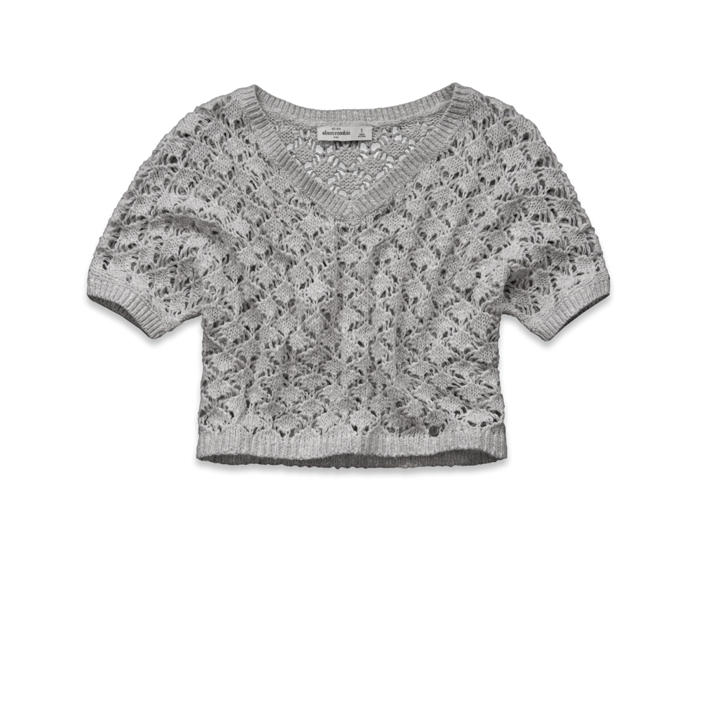 girls heather shine sweater