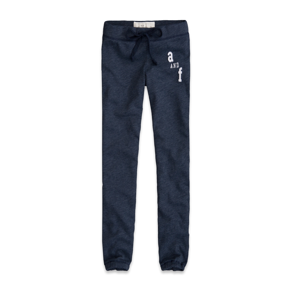 girls a&f classic banded sweatpants