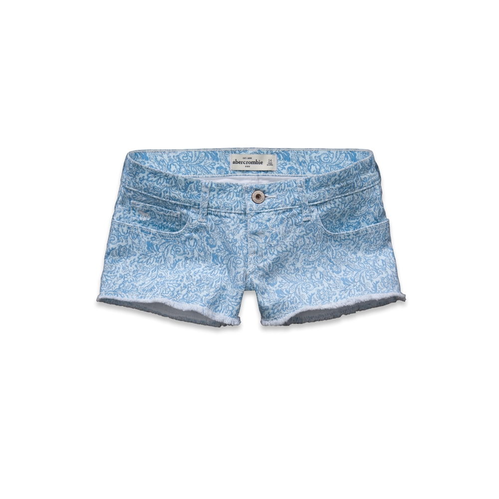 girls a&f low rise shorts