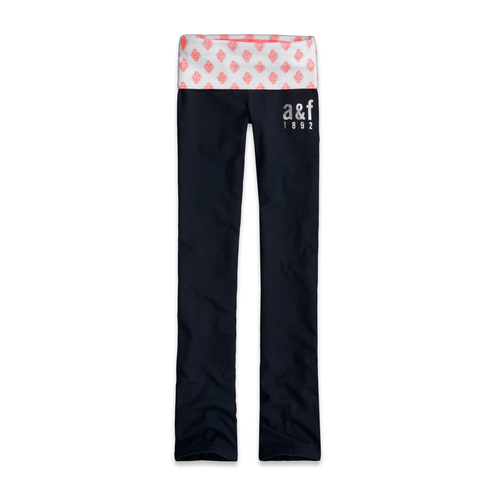 girls a&f yoga classic