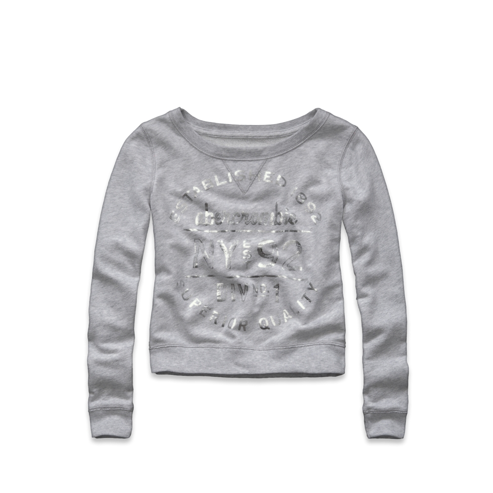 girls evette shine sweatshirt