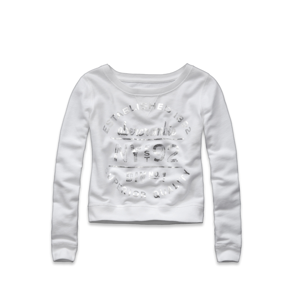 girls evette shine sweatshirt