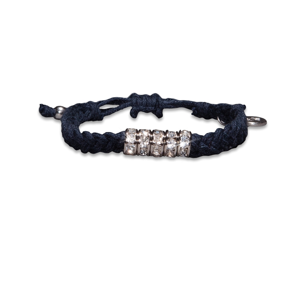 girls braided shine bracelet