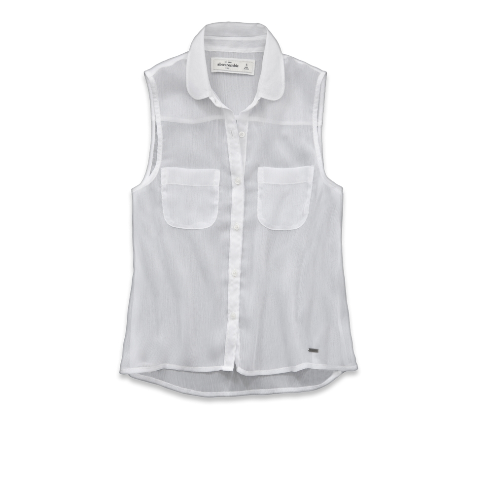 girls brenna chiffon shirt
