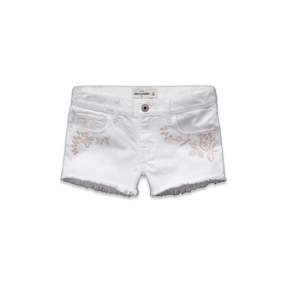 girls a&f high rise shorts