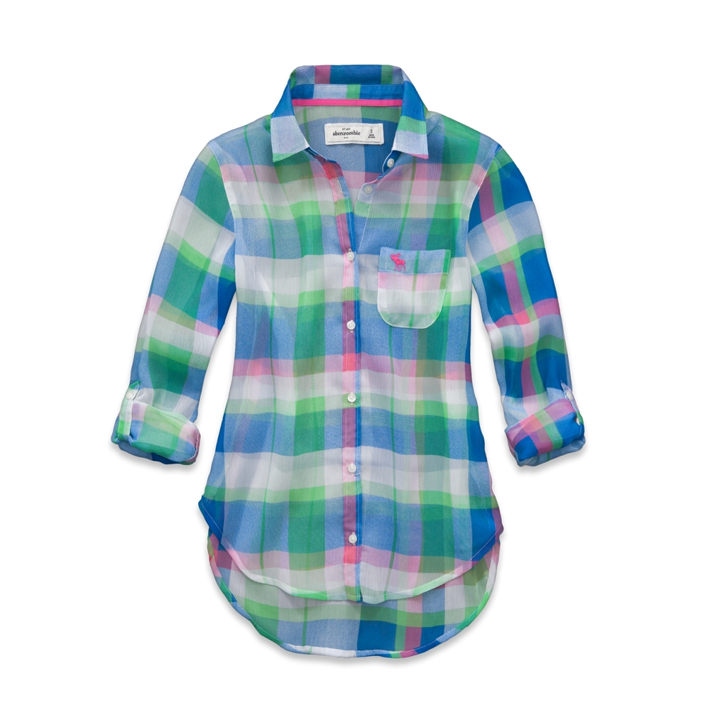 girls monica chiffon shirt