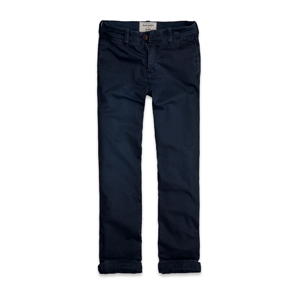 guys a&f classic chinos