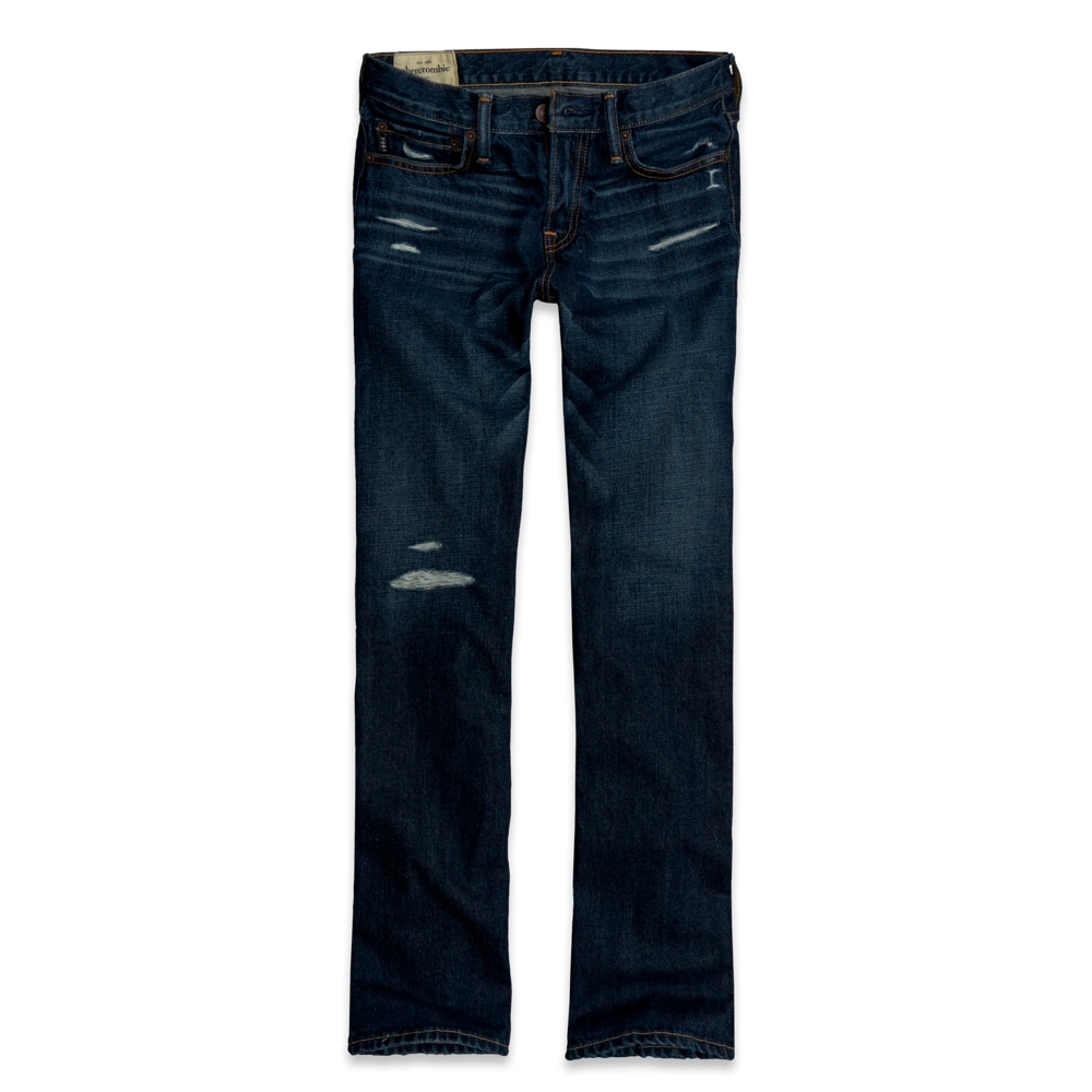 boys a&f slim boot jeans