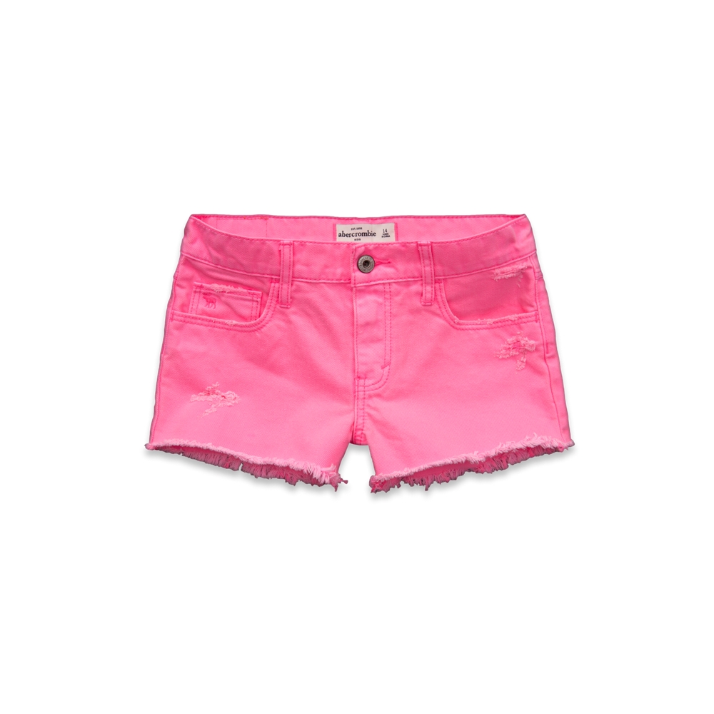 girls a&f high rise shorts