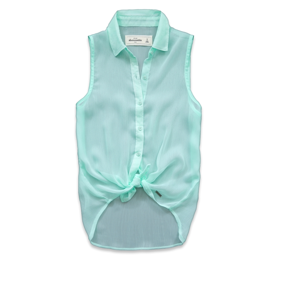 girls kira chiffon shirt
