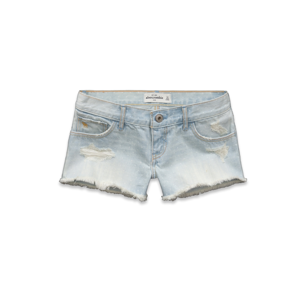 girls a&f low rise shorts