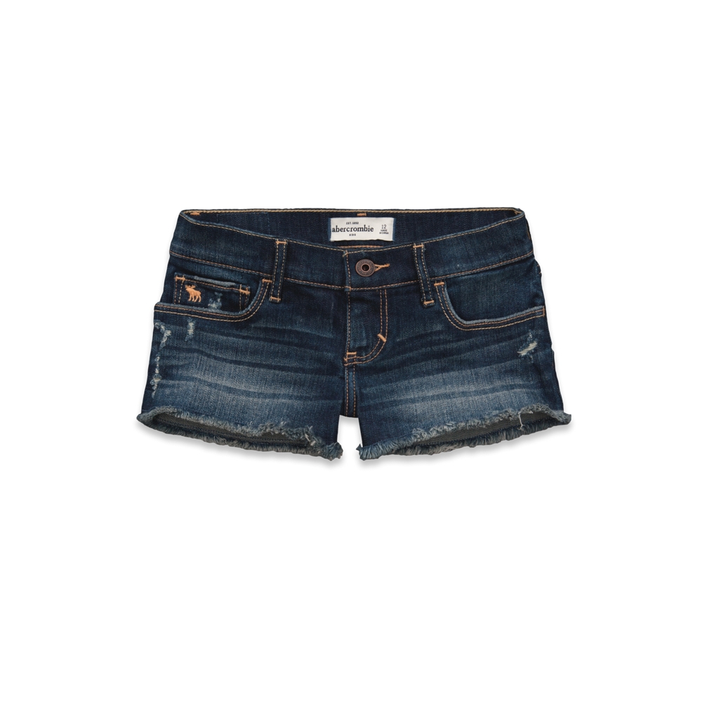 girls a&f low rise shorts