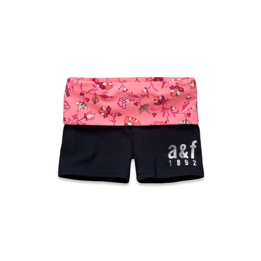 girls a&f yoga short shorts