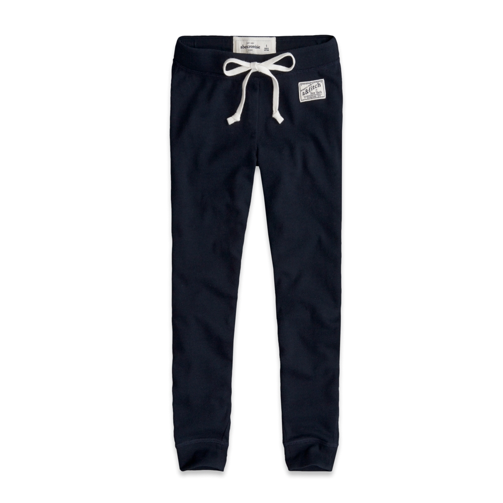 girls a&f vintage skinny sweatpants