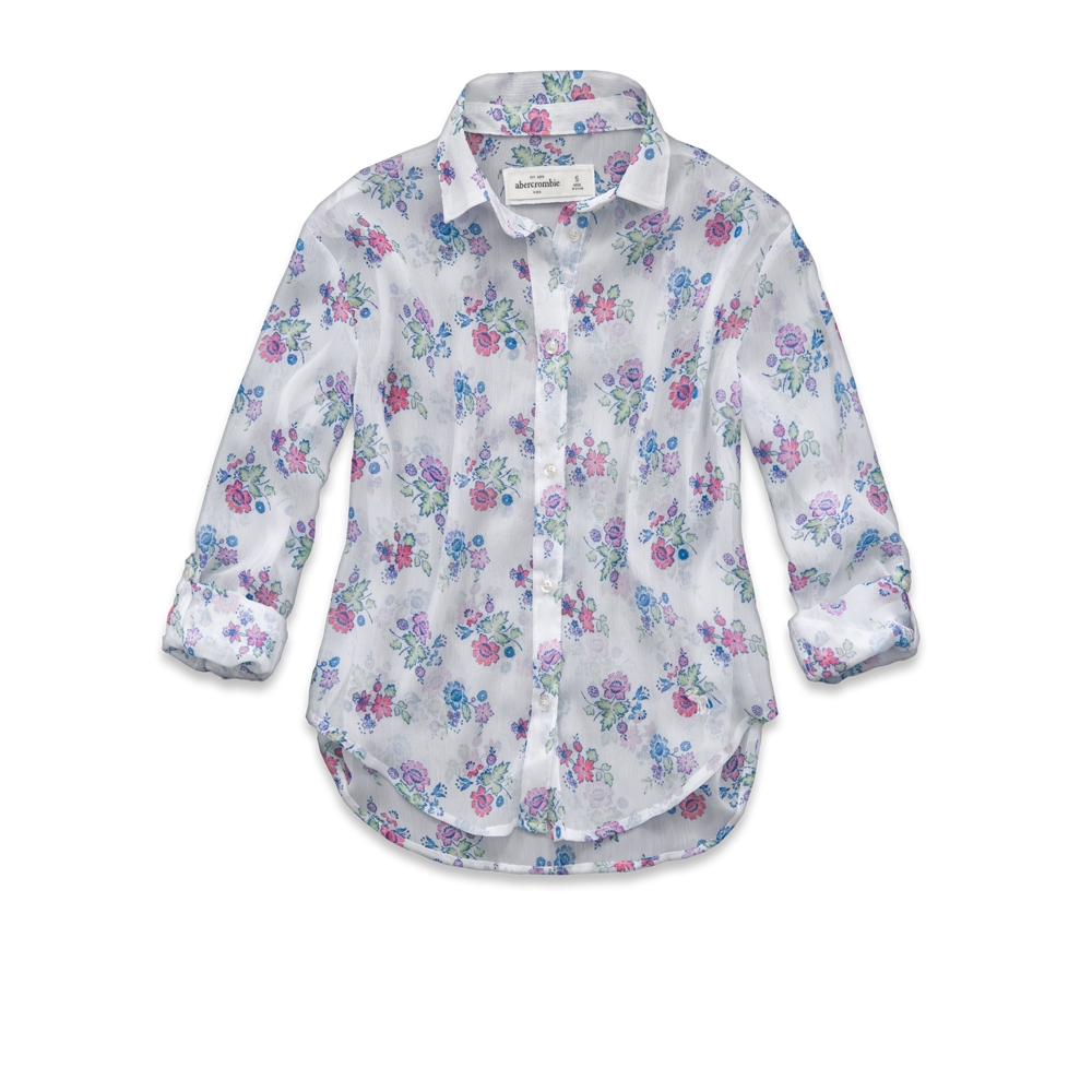 girls veronica chiffon shirt