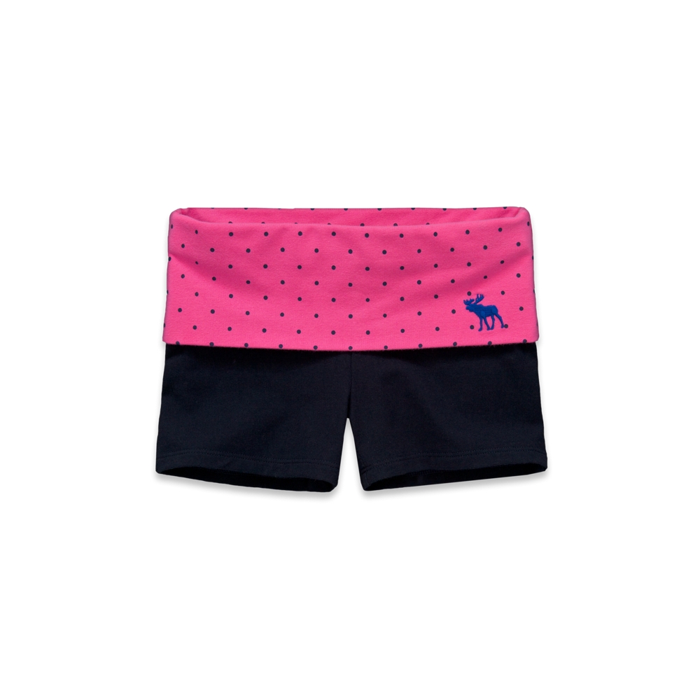 girls a&f yoga short shorts