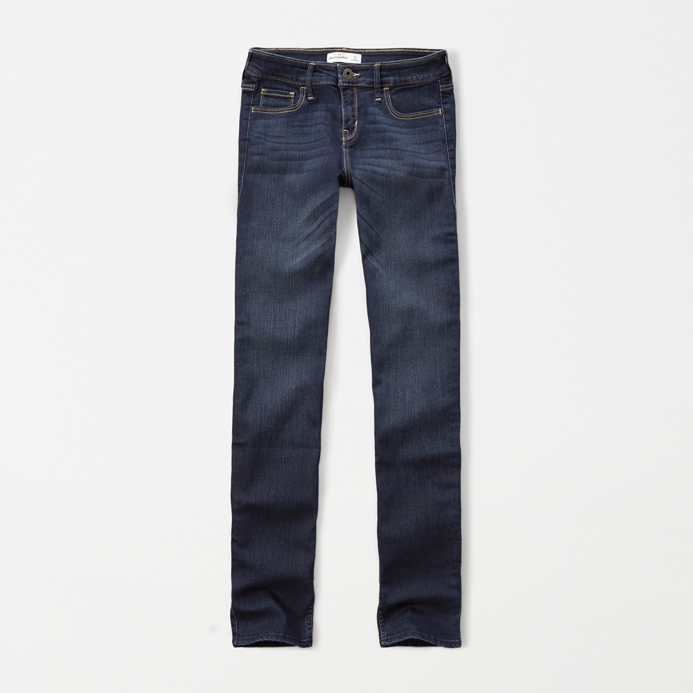 girls a&f skinny jeans