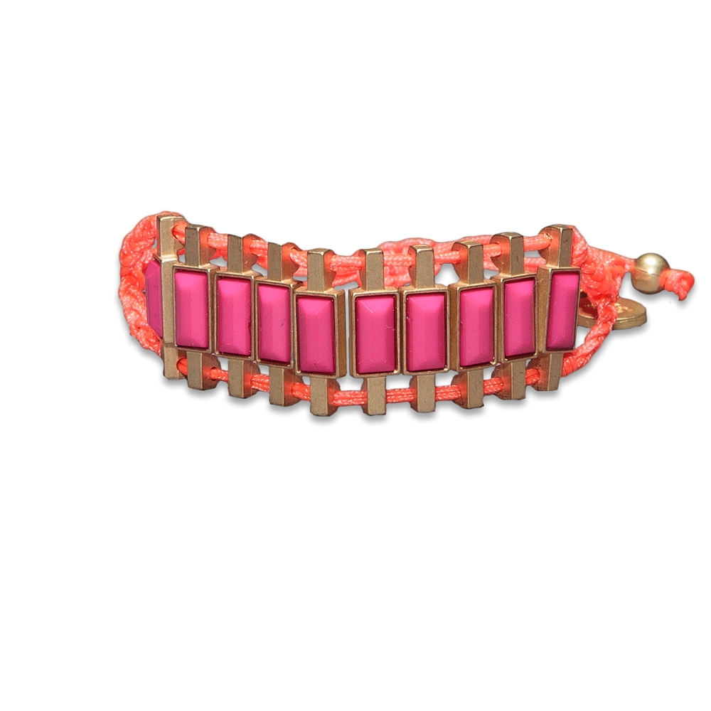 girls vintage metallic shine bracelet