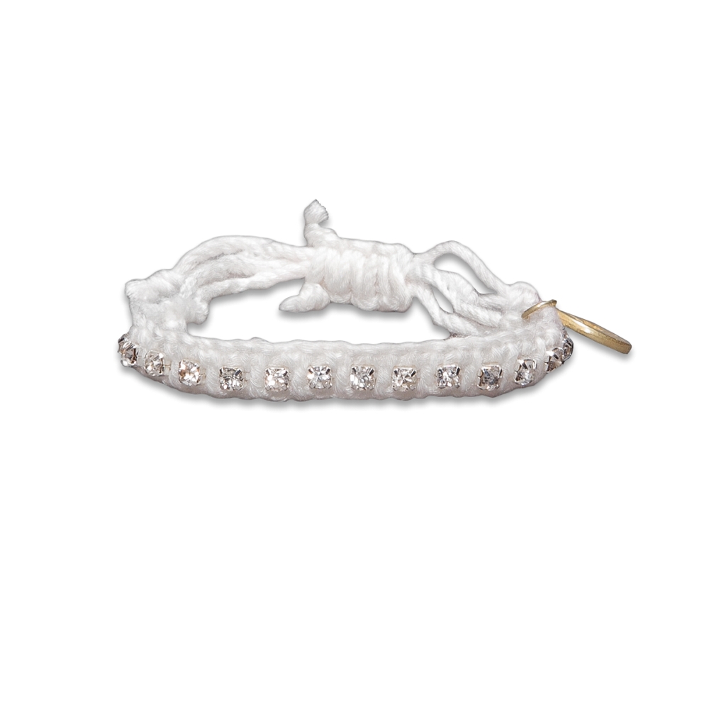 girls braided shine bracelet